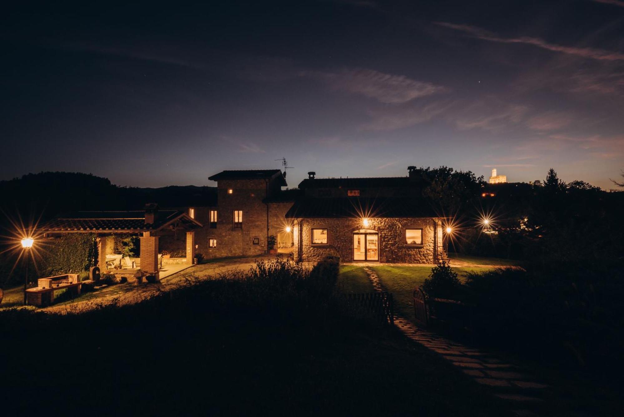 Agriturismo La Dolce Vista Poppi Kültér fotó